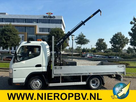 FUSO Openlaadbak Automaat HIAB 008T Kraan 145.000KM | Van Nierop BV [1]