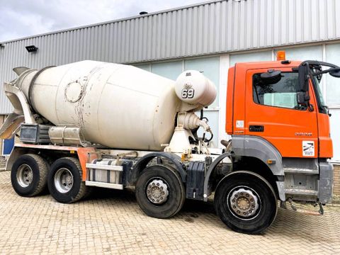 Mercedes-Benz Axor 3236  8x4 Betonmixer ca. 9m³ | NedTrax Sales & Rental [11]