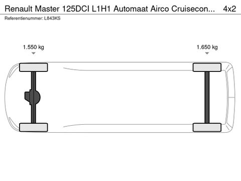 Renault 125DCI L1H1 Automaat Airco Cruisecontrol INVALIDE/ROLSTOEL AUTO ZIE FOTOS MARGE | Van Nierop BV [25]