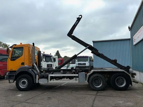 Renault DCI 6x4 HOOK-ARM CONTAINER SYSTEM (ZF16 MANUAL GEARBOX / FULL STEEL SUSPENSION / 9.000 KG. FRONT AXLE / REDUCTION AXLES / AIRCONDITIONING) | Engel Trucks B.V. [5]