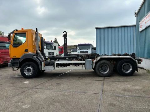 Renault DCI 6x4 HOOK-ARM CONTAINER SYSTEM (ZF16 MANUAL GEARBOX / FULL STEEL SUSPENSION / 9.000 KG. FRONT AXLE / REDUCTION AXLES / AIRCONDITIONING) | Engel Trucks B.V. [8]