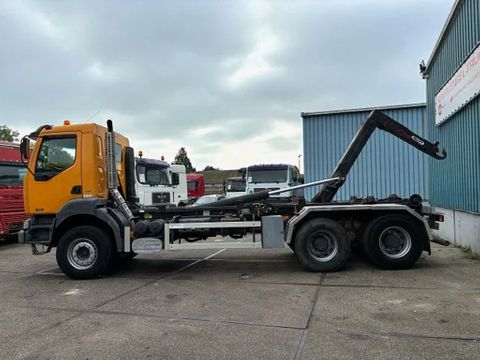 Renault DCI 6x4 HOOK-ARM CONTAINER SYSTEM (ZF16 MANUAL GEARBOX / FULL STEEL SUSPENSION / 9.000 KG. FRONT AXLE / REDUCTION AXLES / AIRCONDITIONING) | Engel Trucks B.V. [9]