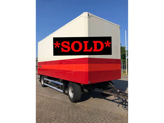 Groenewegen DRA-9-9 2 As Vrachtwagen Aanhangwagen Gesloten, 34-WF-VK *SOLD* | JvD Aanhangwagens & Trailers [1]