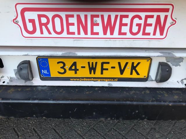 Groenewegen DRA-9-9 2 As Vrachtwagen Aanhangwagen Gesloten, 34-WF-VK *SOLD* | JvD Aanhangwagens & Trailers [18]