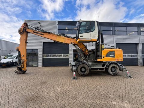 Liebherr A920 Litronic Overslagkraan OilQuick AutoSmering 11900 UUR | Van Nierop BV [2]