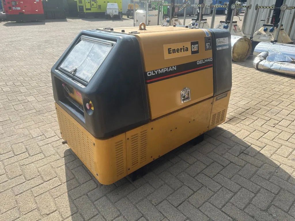 Te koop Olympian GELH40 Caterpillar Lister 40 kVA Silent generatorset