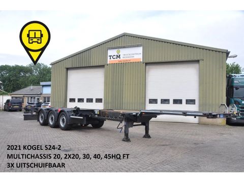 Kögel S24-2 2021. 3X UITSCHUIFBAAR 20-45FT | Truckcentrum Meerkerk [1]