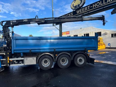 Scania 8x4 - Tridem - 2-zijdige Kipper hydraulisch zijbord - Kraan Hiab XS 166 BS-2 Duo | CAB Trucks [45]