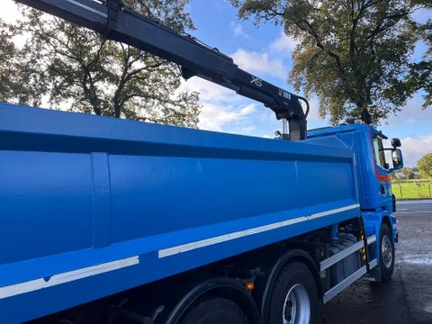 Scania 8x4 - Tridem - 2-zijdige Kipper hydraulisch zijbord - Kraan Hiab XS 166 BS-2 Duo | CAB Trucks [49]