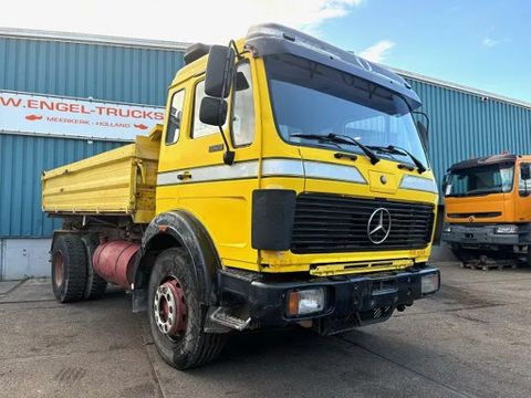 Mercedes-Benz 4x2 FULL STEEL 3-WAY MEILLER KIPPER (ZF16 MANUAL GEARBOX / FULL STEEL SUSPENSION / REDUCTION AXLE) | Engel Trucks B.V. [2]