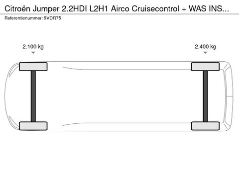 Citroën 2.2HDI L2H1 Airco Cruisecontrol + WAS INSTALATIE / Hogedrukreiniger ZIE FOTOS | Van Nierop BV [15]