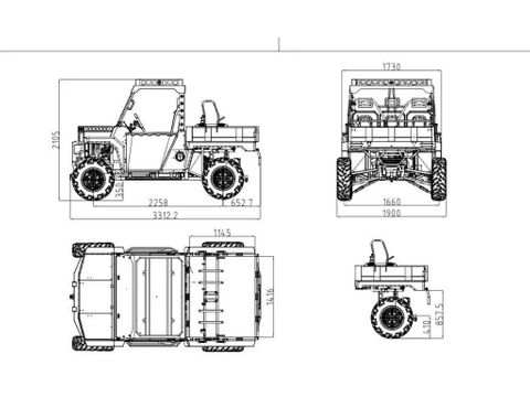 Massimo 1000cc 4x4 UTV | Used Machinery Trading B.V. [14]