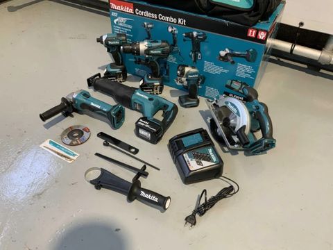 Makita 18V 3.0 AH Cordless Combo Kit | Used Machinery Trading B.V. [1]