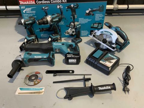 Makita 18V 3.0 AH Cordless Combo Kit | Used Machinery Trading B.V. [2]