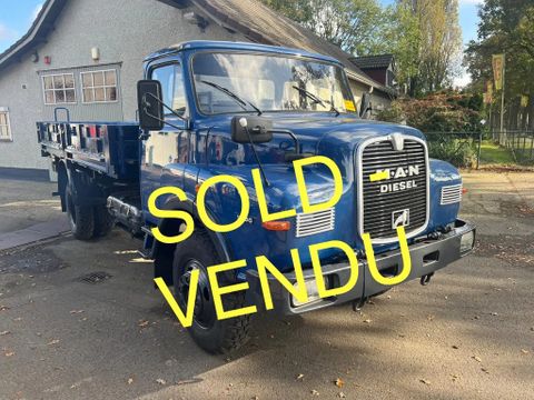 MAN 11.136 - 4x4 - CARGO met HUIF/BACHE - SOLD VENDU | CAB Trucks [1]