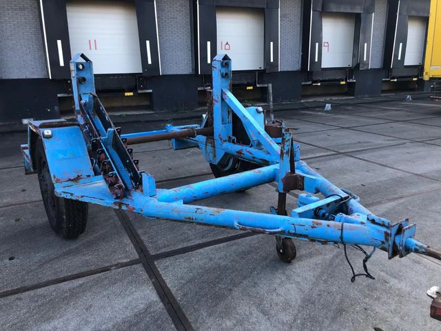 VERNOOY MD400 Enkel as Haspelwagen Licht Blauw - 120 cm Breed - Hydraulische Pomp * Verhuurd * | JvD Aanhangwagens & Trailers [11]