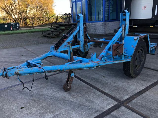 VERNOOY MD400 Enkel as Haspelwagen Licht Blauw - 120 cm Breed - Hydraulische Pomp * Verhuurd * | JvD Aanhangwagens & Trailers [2]