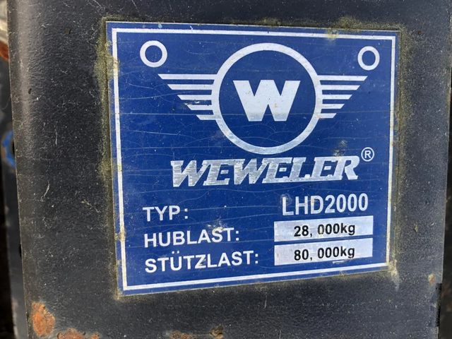 Diversen Weweler Steunpoten LHD2000 > 28.000 kg & LGE2000 > 24.000 kg | JvD Aanhangwagens & Trailers [3]