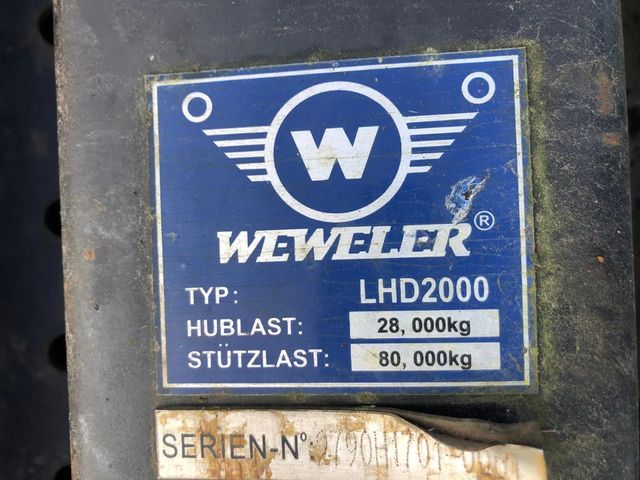 Diversen Weweler Steunpoten LHD2000 > 28.000 kg & LGE2000 > 24.000 kg | JvD Aanhangwagens & Trailers [4]