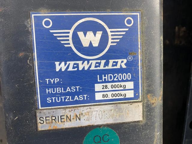 Diversen Weweler Steunpoten LHD2000 > 28.000 kg & LGE2000 > 24.000 kg | JvD Aanhangwagens & Trailers [5]