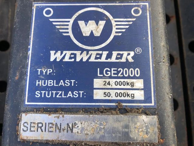 Diversen Weweler Steunpoten LHD2000 > 28.000 kg & LGE2000 > 24.000 kg | JvD Aanhangwagens & Trailers [6]