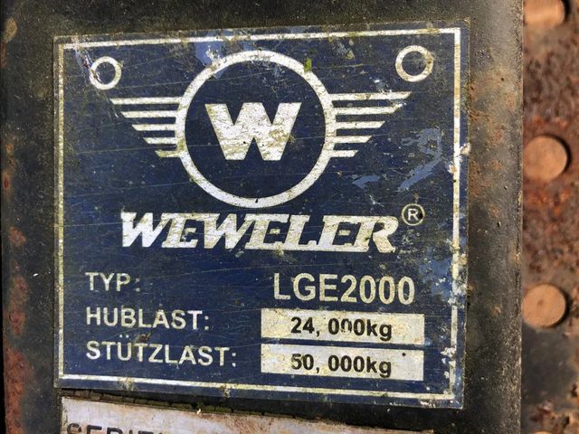 Diversen Weweler Steunpoten LHD2000 > 28.000 kg & LGE2000 > 24.000 kg | JvD Aanhangwagens & Trailers [7]