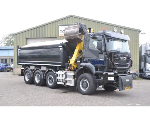 Iveco AD 380 8X6 2014. KIPPER + PALFINGER EPSILON + GRIJPER + AFSTANDSBEDIENING | Truckcentrum Meerkerk [10]