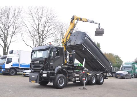 Iveco AD 380 8X6 2014. KIPPER + PALFINGER EPSILON + GRIJPER + AFSTANDSBEDIENING | Truckcentrum Meerkerk [2]