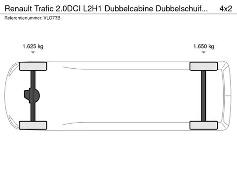 Renault 2.0DCI L2H1 Dubbelcabine Dubbelschuifdeur 6 Pers Airco Navi Trekhaak | Van Nierop BV [14]