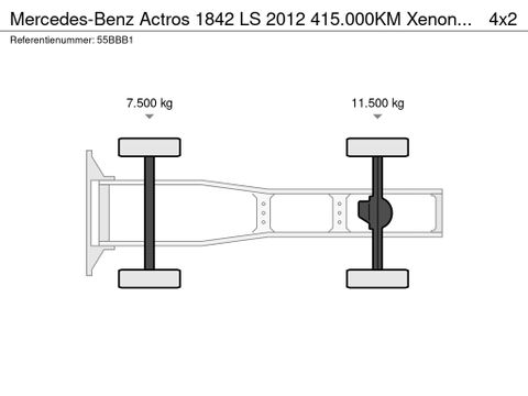 Mercedes-Benz 1842 LS 2012 415.000KM Xenon Nederlandse Truck | Van Nierop BV [47]