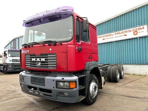 MAN DF 6x4 (F2000) FULL STEEL CHASSIS (6-CILINDER HEADS / ZF16 MANUAL GEARBOX / ZF-INTARDER / REDUCTION AXLES / FULL STEEL SUSPENSION / AIRCONDITIONING) | Engel Trucks B.V. [1]