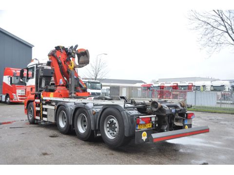 MAN 36.420 8X4 2018. HMF 1943Z + GRIJPER + HyvaLift HAAKARM. NL-TRUCK | Truckcentrum Meerkerk [14]