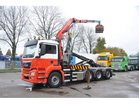 MAN 36.420 8X4 2018. HMF 1943Z + GRIJPER + HyvaLift HAAKARM. NL-TRUCK | Truckcentrum Meerkerk [2]