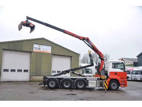 MAN 36.420 8X4 2018. HMF 1943Z + GRIJPER + HyvaLift HAAKARM. NL-TRUCK | Truckcentrum Meerkerk [3]