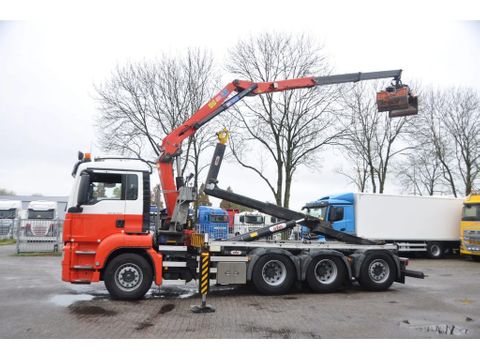 MAN 36.420 8X4 2018. HMF 1943Z + GRIJPER + HyvaLift HAAKARM. NL-TRUCK | Truckcentrum Meerkerk [4]