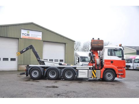 MAN 36.420 8X4 2018. HMF 1943Z + GRIJPER + HyvaLift HAAKARM. NL-TRUCK | Truckcentrum Meerkerk [6]