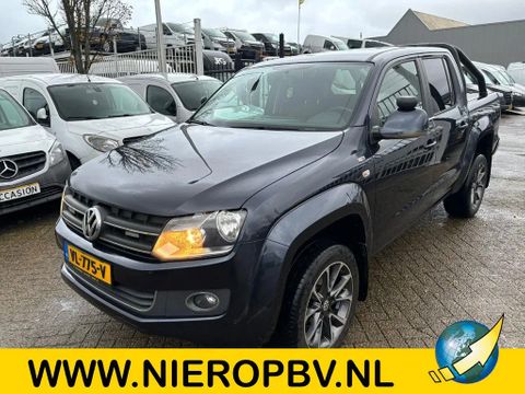 Volkswagen Amarok dubb.cab 4x4 automaat airco navi 3200kg trekhaak MARGE auto, geen btw | Van Nierop BV [1]