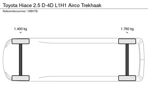 Toyota 2.5 D-4D L1H1 Airco Trekhaak | Van Nierop BV [11]