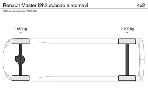 Renault l2h2 dubcab airco navi | Van Nierop BV [14]