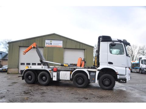 Mercedes-Benz 4848 8X4 2021. HAAKARM + PALFINGER PK 24.001. RETARDER | Truckcentrum Meerkerk [18]