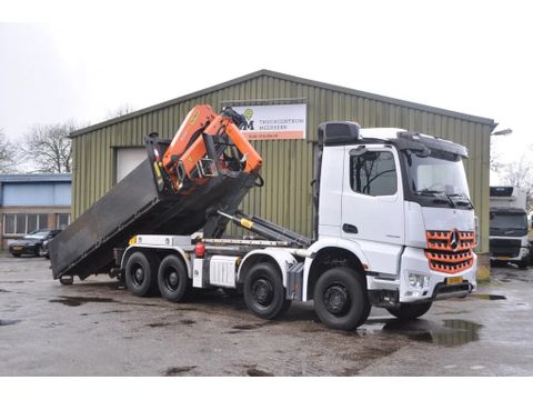 Mercedes-Benz 4848 8X4 2021. HAAKARM + PALFINGER PK 24.001. RETARDER | Truckcentrum Meerkerk [4]