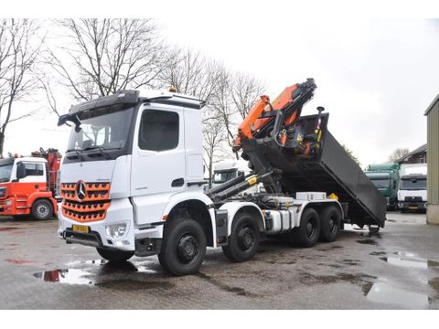 Mercedes-Benz 4848 8X4 2021. HAAKARM + PALFINGER PK 24.001. RETARDER | Truckcentrum Meerkerk [5]