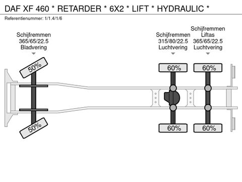 DAF * RETARDER * 6X2 * LIFT * HYDRAULIC * | Prince Trucks [30]