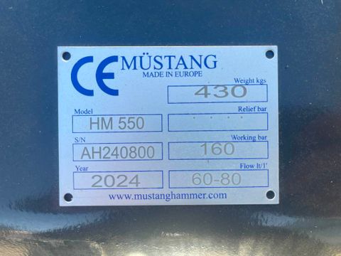 Mustang HM 550     2024  Unused | NedTrax Sales & Rental [8]