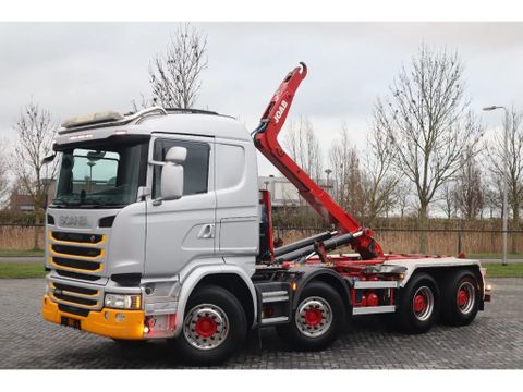 Scania
8X4 | JOAB HOOK | RETARDER | BIG AXLES | INCL CONTAINER | Hulleman Trucks [1]