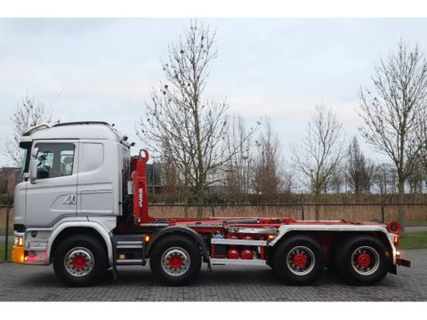 Scania
8X4 | JOAB HOOK | RETARDER | BIG AXLES | INCL CONTAINER | Hulleman Trucks [10]