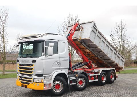 Scania
8X4 | JOAB HOOK | RETARDER | BIG AXLES | INCL CONTAINER | Hulleman Trucks [12]