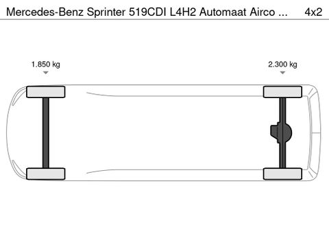 Mercedes-Benz 519CDI L4H2 Automaat Airco Navi Cruisecontrol NIEUW(2024)BPM VRIJ | Van Nierop BV [24]