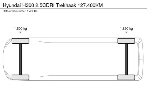 Hyundai 2.5CDRI Trekhaak 127.400KM | Van Nierop BV [9]