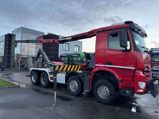 mercedes-benz-arocs-4145-8x4-hmf-2243-z2-crane-remote-hyvalift-hooklift-full-steel-susp-euro-6